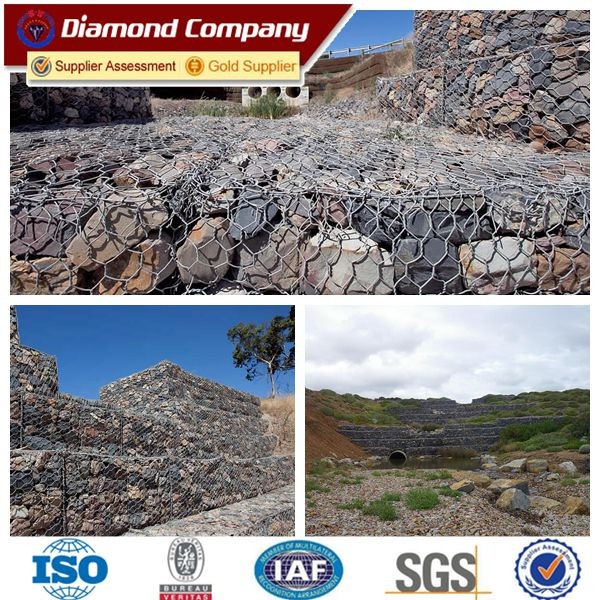 Build Gabion Retaining Wall Stone Wire Cage Boundary Walls